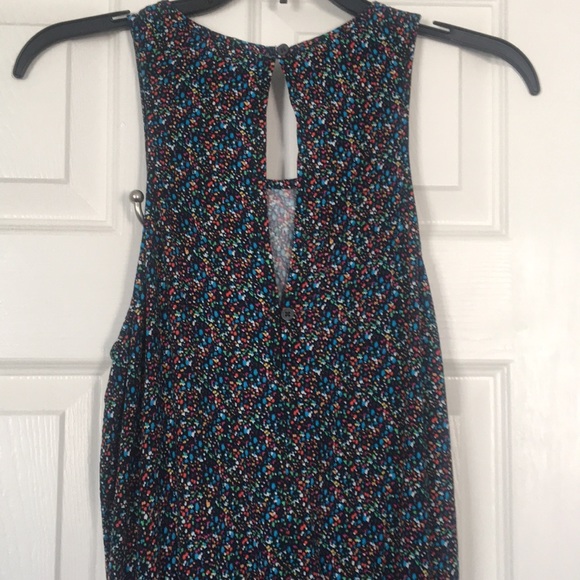 Multicolor sleeveless jumpsuit - Picture 5 of 6